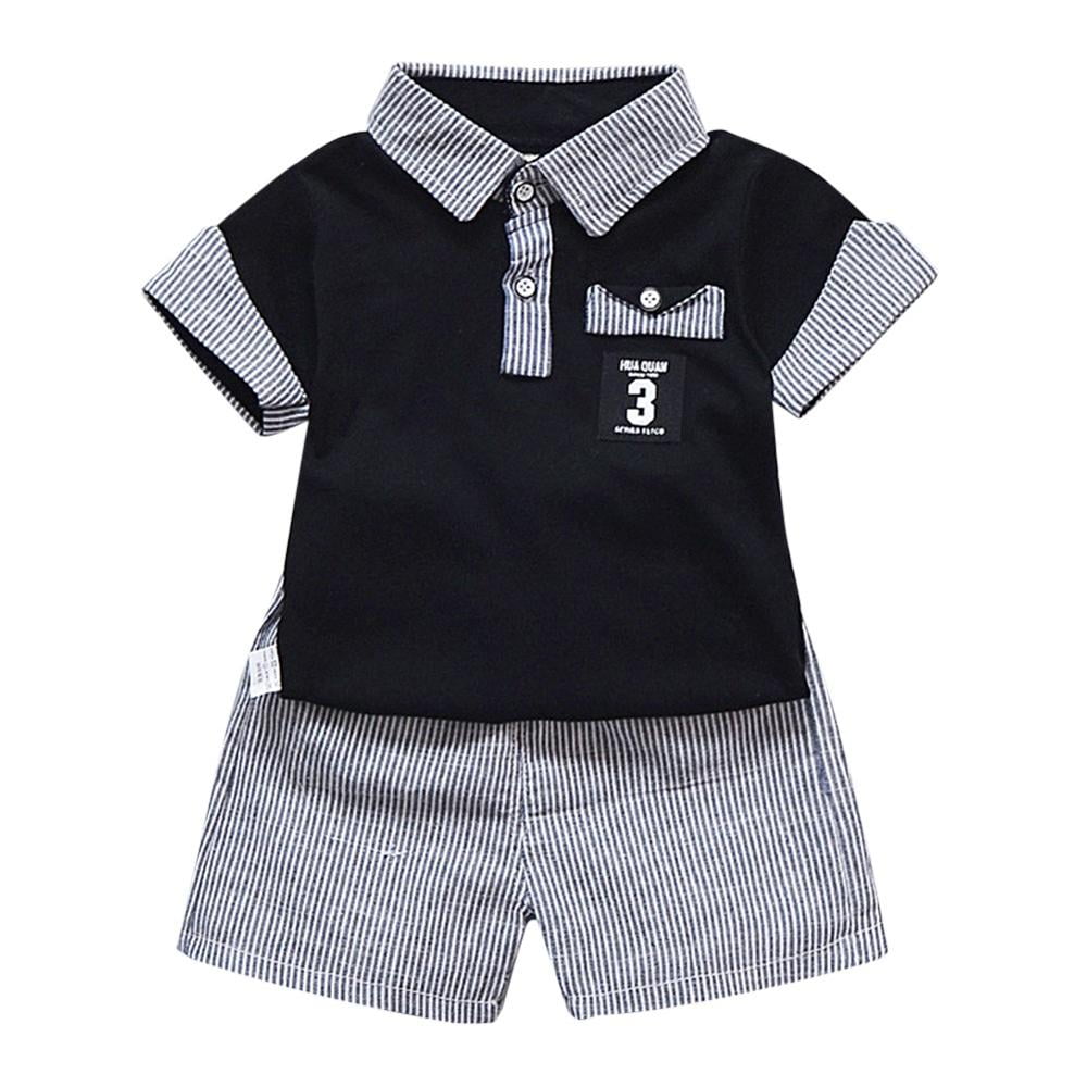 baby boy collar t shirt