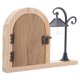 thumbnail image 4 of Cubierta de madera para interruptor de luz de puerta - Cubierta de enchufe de puerta de hadas a prueba de bebés con lámpara brillante para niños y mascotas, decoración para la habitación de los niños, 4 of 8