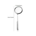 thumbnail image 6 of i Kito Kitchen Fat Skimmer for Cooking 4.5inch, Stainless Steel Oil Skimmer Spoon with Long Handle, 6 of 8