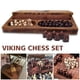 thumbnail image 2 of SGACAI Juego de mesa portátil de estrategia tradicional Viking Chess, 2 of 7