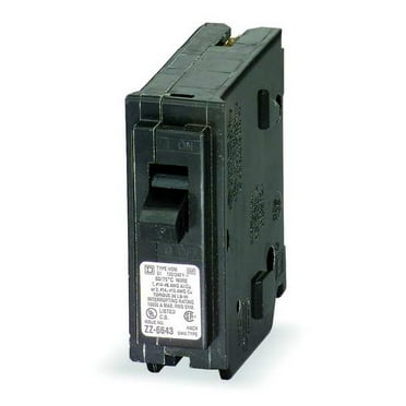 Square D Circuit Breaker,20A,Plug In,120/240V,1P QO120HID