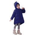 thumbnail image 2 of Mercatoo Toddler Boy Cute Dinosaur Hooded Puffer Jackets Girls Winter Coats Warm Zip up Padded Outerwear Windproof Outdoor Clothes, 2 of 4
