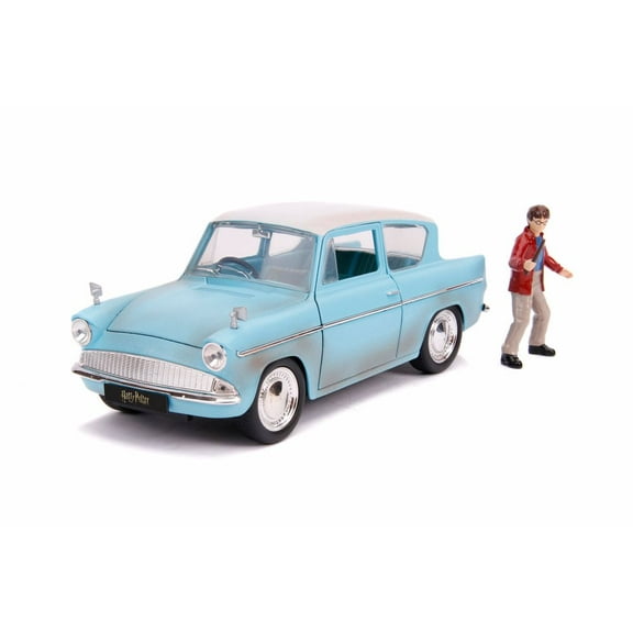 1959 Ford Anglia, Harry Potter - Jada 31127 - 1/24 scale Diecast Model Toy Car