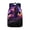 Cosmic Galaxy Running Horses, variant on Red Blue Paint Splatter Backpack School Bag for Children Boys Girls Bookbag Outdoor Sports Rucksack Daypack