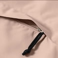 thumbnail image 6 of Women Color Block Hooded Windbreaker Full Zip Cropped Outdoor Jacket Elastic Cuff Pocketed Lightweight Fall Windproof Coat, 6 of 6