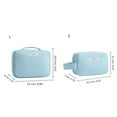thumbnail image 3 of Women Cosmetic Bag Travel Pouch Bridesmaid Gift Portable Makeup Brush Container, 3 of 8