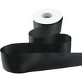 thumbnail image 4 of HAHDAXIA Black Ribbon 2 Inch Double Face Satin Ribbon Thick Black Ribbon for Wedding Bridal Bouquet Baby Shower Party Decorations - 25Yards, 4 of 5