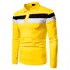 thumbnail image 1 of pstuiky Camisas de manga larga abrigadas para hombre, Camisa informal de verano de manga larga con solapa y botones para hombre top de hombre m, 1 of 7