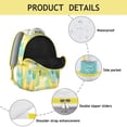 thumbnail image 4 of Pineapple Design College Backpack - Roomy & Fashionable, Perfect for Laptops & Textbooks, Great for Campus Life, 4 of 6