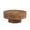 Walnut, variant on Wooden Coffee Tables 31.49'' Burl Wood Veneer Coffee table and Sturdy Pedestal for Living Room Office Apartment Walnut,Coffee Tables