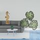 thumbnail image 2 of Estatua de resina con hojas de palma, placa de pared de madera, decoración de pared, adorno de , material único, adecuado para sala de estar, of, 2 of 8