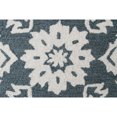 thumbnail image 4 of LR Home Clio 2'3" x 3'10" Gray/Beige Flowers Wool Hearth IndoorArea Rug, 4 of 4