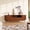 Brown - TV Stand M, variant on 47''W Walnut Finish Coffee Table with Storage, Luxurious Retro Center Table with Drawer and Open Shelf for Living Room, Mid-Century Modern Accent Tea Table for Home and Office, Brown