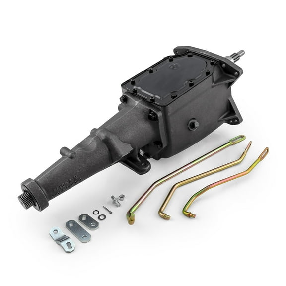 Speedmaster PCE646.1004 Compatible with Ford 4 Speed Wide Ratio Cast Iron Toploader Gearbox Transmission [SHORT]
