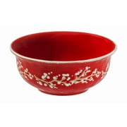 Evergreen Holiday Farmhouse Ceramic Bowl