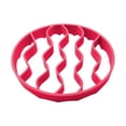 thumbnail image 2 of SIfdSeng Silicone Roasting Rack Oval Heat Cooking Rack Dishwasher Microwave, 2 of 8