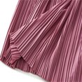 thumbnail image 6 of Mrat Bubble Skirt Women's Long Solid a Line Tulle Skirts Tiered Skirt Maxi Dress Bubble Skirt S-16 Hot-Pink One Size, 6 of 6