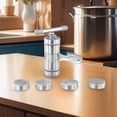 thumbnail image 2 of Manual Noodle Press Stainless Steel Noodle Maker Portable Pasta Spaghetti Maker, 2 of 11