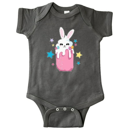 

Inktastic Easter Strawberry Bunny Drink with Stars Gift Baby Boy or Baby Girl Bodysuit