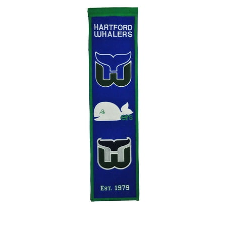 Hartford Whalers Banner - Winning Streak - NHL Heritage Banner, Hartford Whalers