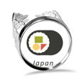 thumbnail image 1 of Traditional Japanese Local Maki Sushi Ring Adjustable Love Wedding Engagement, 1 of 3