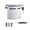 White, variant on Large Coffee Canister Airtight Stainless Steel Storage Container with and Date 3 Colors Choose