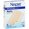 3m Nexcare Basics Pads W/ Adhesive Tabs 3x4