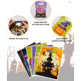 thumbnail image 3 of 72 Pcs Halloween Treat Bags, 9" Halloween Plastic Goodie Bags with 6 Character Designs, Halloween Candy Bags, Trick-or-Treat Bags for Halloween Party Favors, 3 of 7