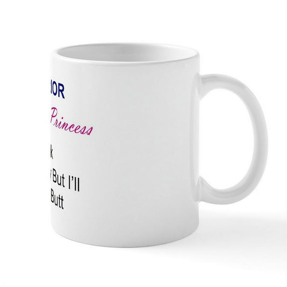 CafePress - Pretty Kick Butt Warrior Mug - 11 oz Ceramic Mug - Novelty Coffee Tea Cup