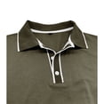 thumbnail image 6 of Men’s Lapel Button T-Shirt Casual Business Everyday Top, 6 of 8