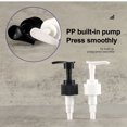 thumbnail image 6 of 17oz Pump Bottle, Shampoo Bottles with Pump, Refillable Plastic Soap Dispenser Pump Bottle for Shampoo Conditioner, Shampoo Lotion Body Wash,Include Label, 6 of 7