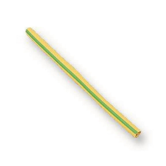 PRO POWER - 2:1 Normal Wall Heatshrink Tubing 2.4mm x 5m Green / Yellow