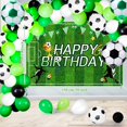 thumbnail image 3 of Artículos de fiesta para cumpleaños con temática de fútbol para niños, 12 unidades, 3 of 7