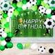 thumbnail image 3 of Artículos de fiesta para cumpleaños con temática de fútbol para niños, 12 unidades, 3 of 7