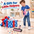 thumbnail image 4 of JoyStone Kids Vacuum Cleaner Toy, 4-in-1 Pretend Play Vacuum with Sound, Color-Changing Lights, Detachable Attachments and Dust Cup, 4 of 9