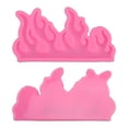 thumbnail image 1 of Modelo De Fondant De Llama, Modelo De Decoración De Pasteles De Fuego Seguro Excelentes Efectos 3D Reutilizables Para Dulces, 1 of 7