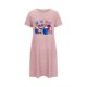 thumbnail image 5 of Camisón corto de talla grande para mujer, camisón de manga corta con estampado de pecho a la moda, camisón para mujer, 5 of 7