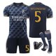 thumbnail image 3 of 23-24 Real Adrid visitante camiseta azul real no.10 Odric 7 Pooh C Ronaldo 5 Bellingham kit de fútbol NO.5 BELLINGHAM M, 3 of 4