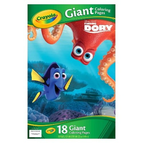 Crayola Disney Pixar Finding Dory Giant Coloring Pages 18 ...