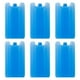 thumbnail image 1 of 6 bolsas de hielo, bloques de hielo, portátiles, ligeras, para congelador, loncheras, neveras portátiles para viajes, camping, hogar, senderismo y pes, 1 of 8