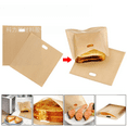 thumbnail image 2 of Hot sale recommend food grade reusable bread bag barbecue bag suitable for grilled sandwiches-5-piece set, 2 of 5