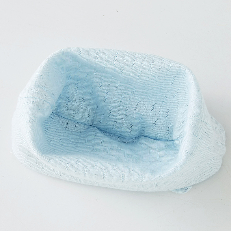 QWZNDZGR Baby Fetal Cap Spring, Autumn And Summer Thin Pure Cotton Newborn Baby 0 Boys And Girls 3 Months Boneless Newborn Protective Halogen Cap