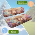 thumbnail image 5 of Yuyamidu Highland Cow Golf Cart Backrest Seat Covers Dahlia Golf Cart Covers 2 Passenger Golf Cart Seat Covers Fit for Most 2 Seat Golf Carts, 5 of 7