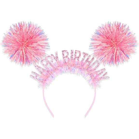 Monebena Birthday Crown, Happy Birthday Headband for Women Happy Birthday Decorations for Women Birthday Gifts