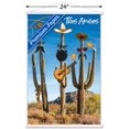 thumbnail image 3 of Cactus -Tres Amigos Wall Poster with Wooden Magnetic Frame, 22.375" x 34", 3 of 3