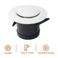 thumbnail image 4 of 3 Inch Round Air Vent 2pcs Adjustable Ceiling Diffuser Grill Louver Soffit Vent, 4 of 12