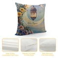 thumbnail image 4 of YINGXI  Ramadan Kareem Pillow Covers, Seasonal Spring Pillowcase Ramadan Deocrations Throw Pillows Moon Flower Lantern Decorative Outdoor Cushion Case for Home Party Decor 18x18in, 4 of 5