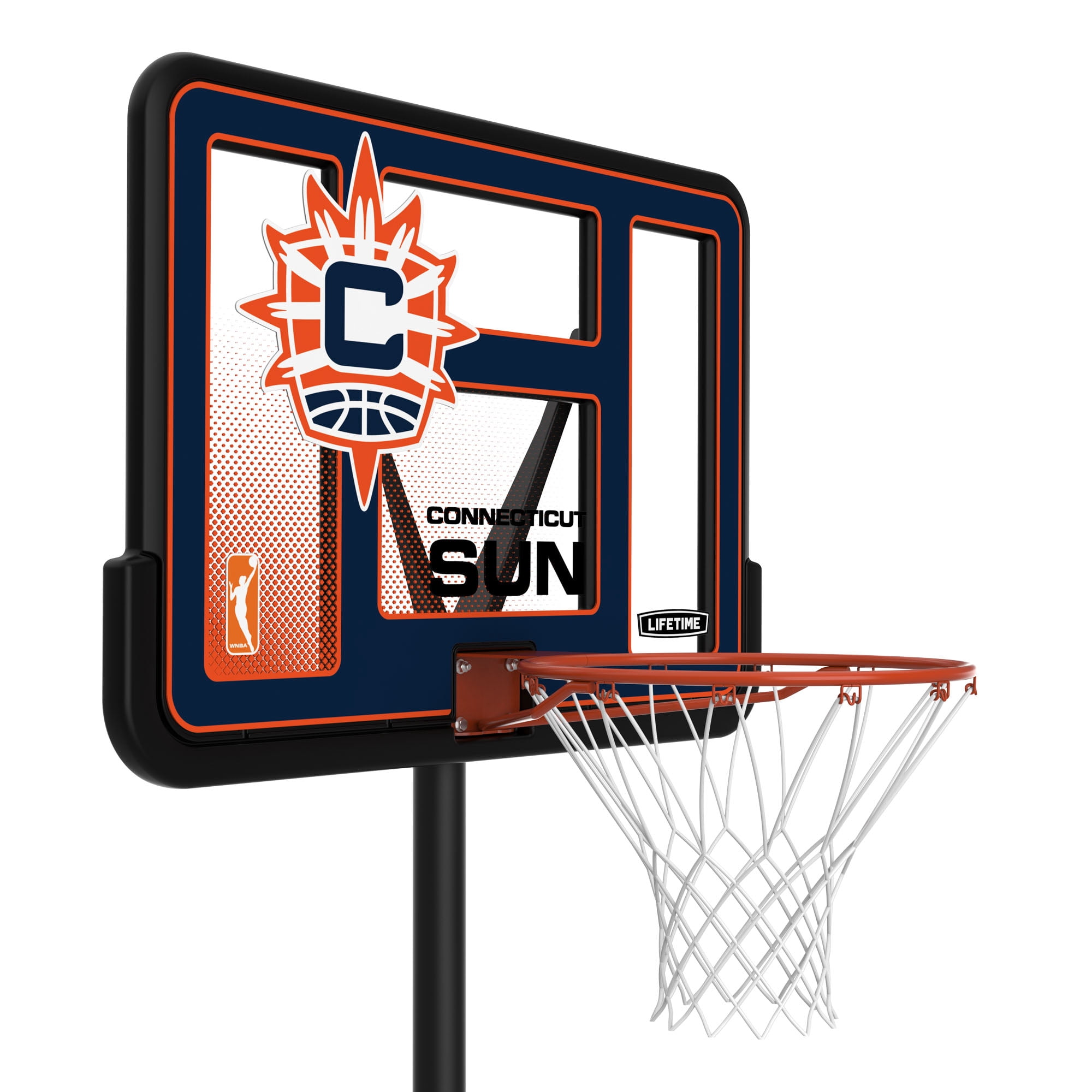 Lifetime WNBA Connecticut Sun Poolside Basketball Hoop, Outdoor