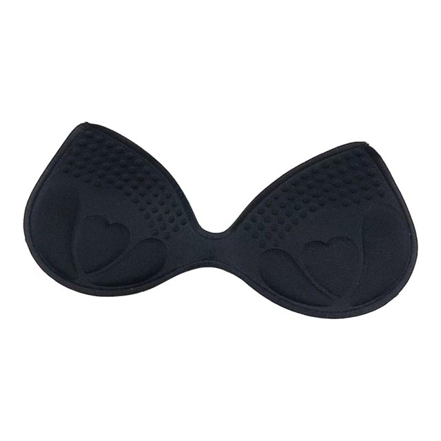 Almohadillas para para mujer, cómodas, transpirables, extraíbles Negro de una pieza Zulema Inserciones de almohadillas para sujetador