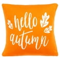 thumbnail image 2 of SAFAVIEH Hello Autumn Pillow Orange, 2 of 6